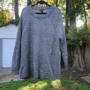 H&M oversized chunky knit sweater